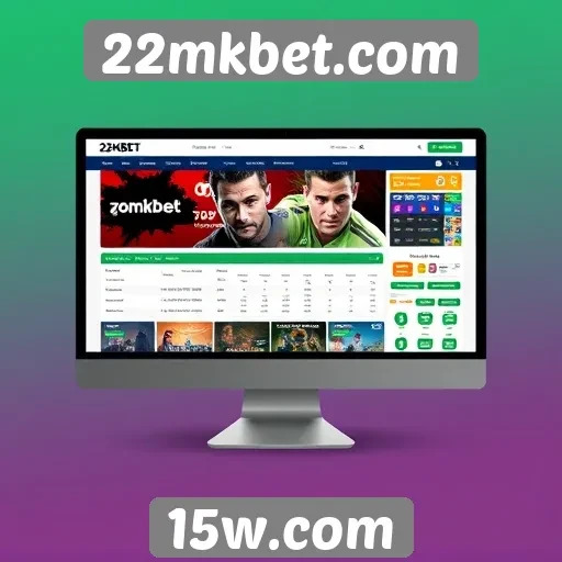 Avaliação da interface do usuário do 22mkbet